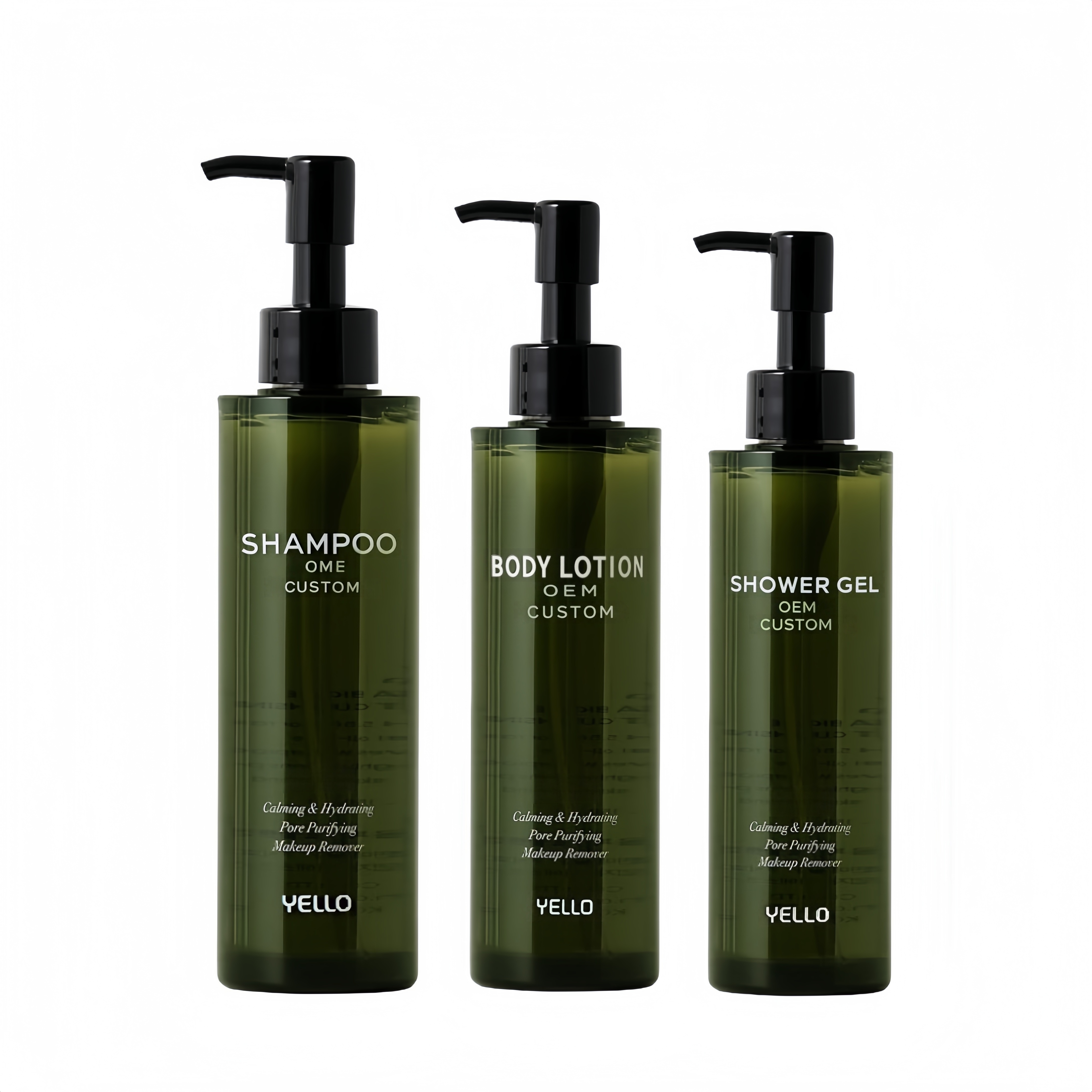 Luxury Cosmetic Packaging for Shampoo Hair Conditioner Shower Gel Body Lotion Cream Hand wash