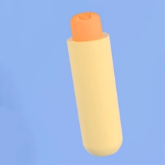 Luxury Round HDPE Matte Shower Gel Hair Conditioner Plastic Shampoo Bottle with Disc Cap