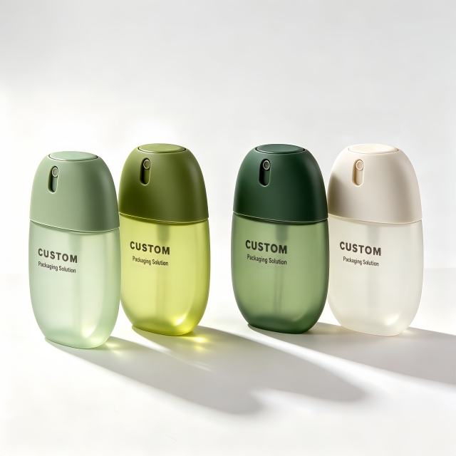 30ml 50ml Empty Refillable PET Fine Mist Spray Perfume Bottle Leak-Proof Travel Size Lotion Shampoo Skin Care Cosmetic Packaging