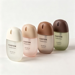 30ml 50ml Empty Refillable PET Fine Mist Spray Perfume Bottle Leak-Proof Travel Size Lotion Shampoo Skin Care Cosmetic Packaging