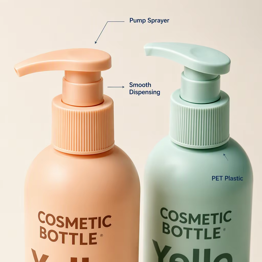 Wholesale Custom logo Luxury Cosmetic Jar Shampoo Pump Bottle Body Lotion Bottle Packaging Skincare Set