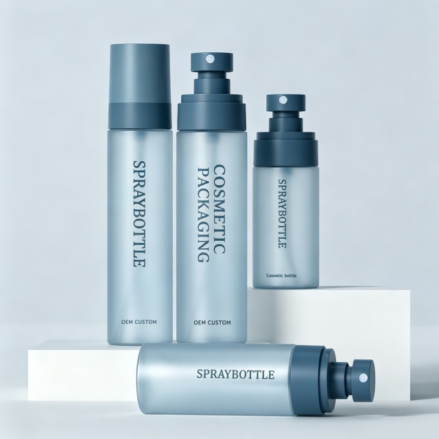Eco Friendly Luxury Moisturizing Setting Fine Mist Spray Bottles 100ml 120ml 150ml Cosmetic Packaging for Body Hair Facial