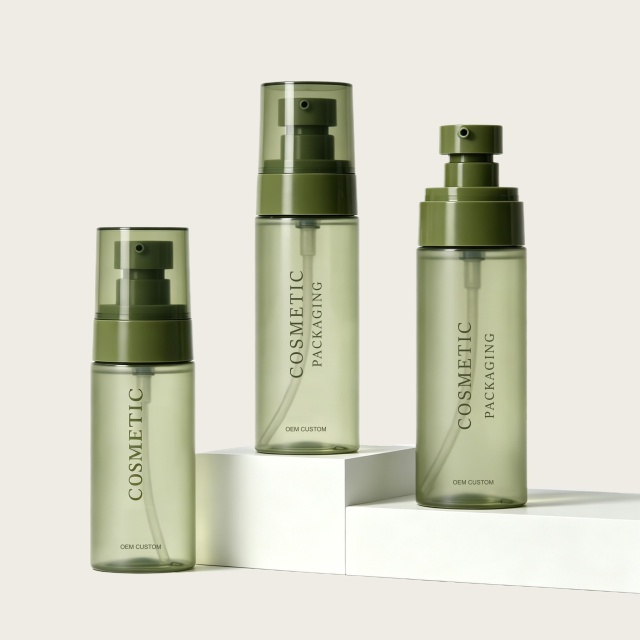 Eco Friendly Luxury Moisturizing Setting Fine Mist Spray Bottles 100ml 120ml 150ml Cosmetic Packaging for Body Hair Facial