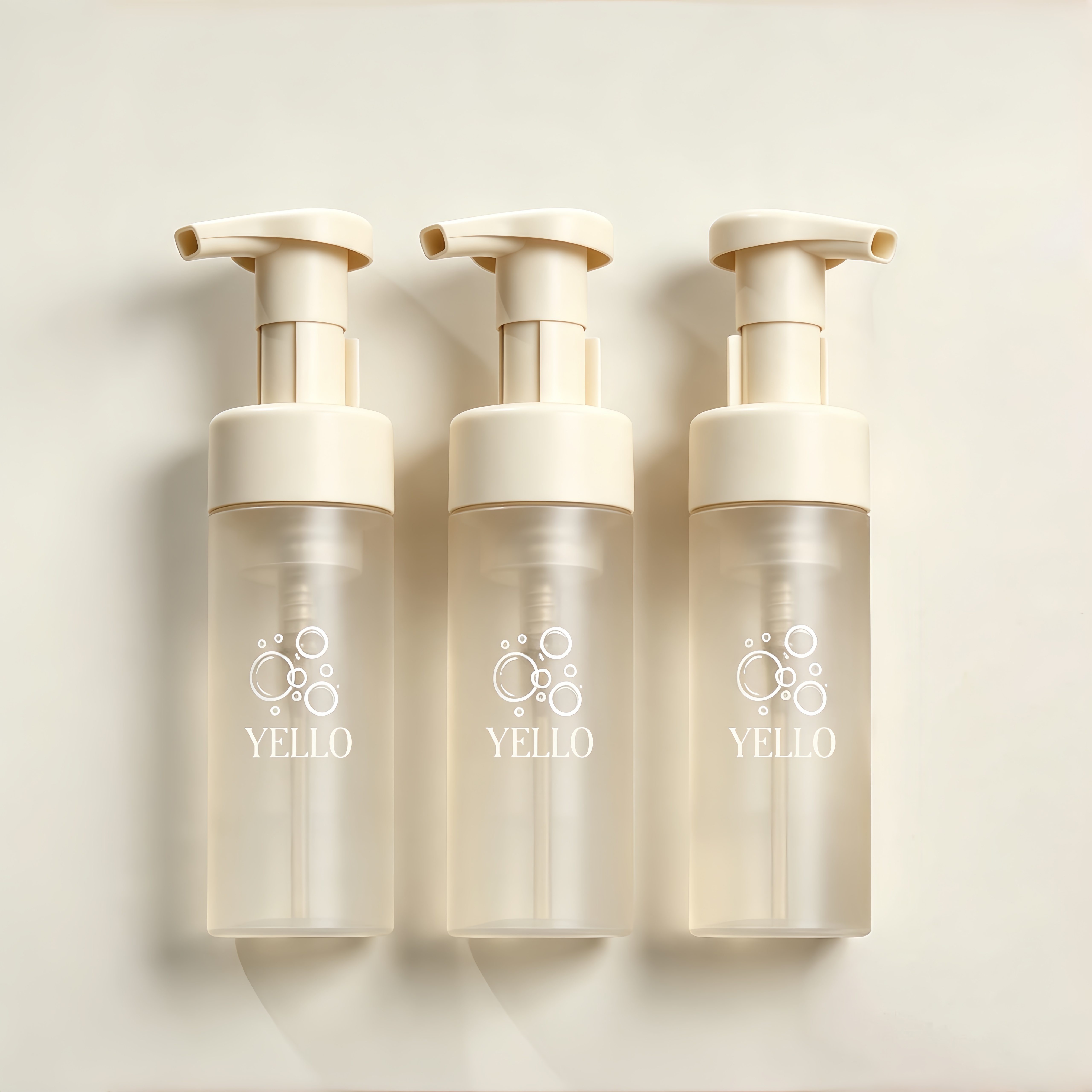 Wholesale CE Certified Cosmetic Foam Pump Bottle Packaging 100ml - 350ml Skincare Customized logo Printing