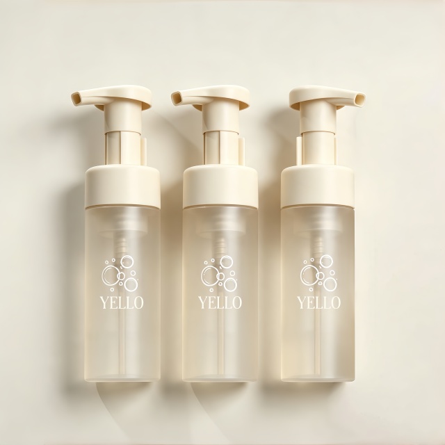 Wholesale CE Certified Cosmetic Foam Pump Bottle Packaging 100ml - 350ml Skincare Customized logo Printing