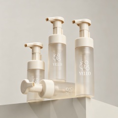 Wholesale CE Certified Cosmetic Foam Pump Bottle Packaging 100ml - 350ml Skincare Customized logo Printing