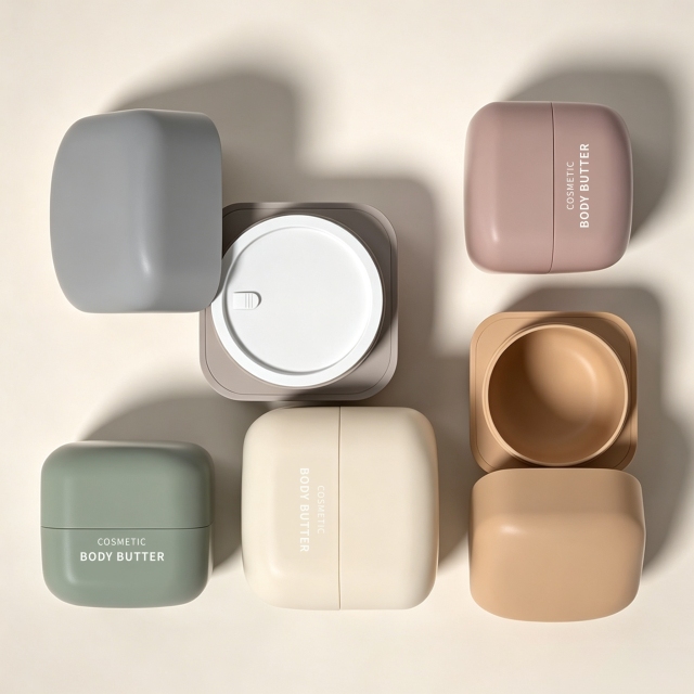 Luxury Cosmetic Container 5ml 30ml 50ml Body Butter Cream Jar Skincare Packaging Customize logo