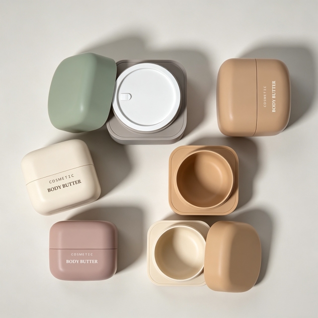 Luxury Cosmetic Container 5ml 30ml 50ml Body Butter Cream Jar Skincare Packaging Customize logo