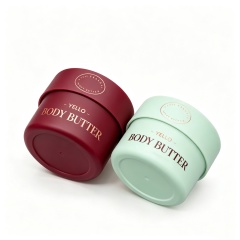 Custom 30ML 50ML 100ML 150ML 200ML Plastic PP Cosmetic Jars with Lids for Body Butter Cream Conditioner Packaging