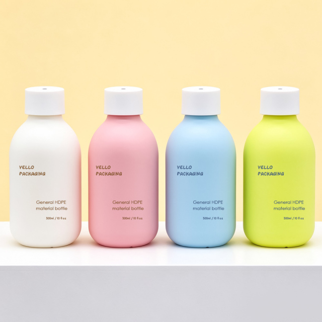 Custom Luxury HDPE Plastic Cosmetic Bottles for Skincare & Personal Care