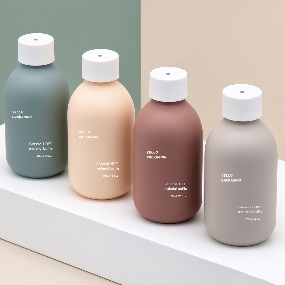 Custom Luxury HDPE Plastic Cosmetic Bottles for Skincare & Personal Care
