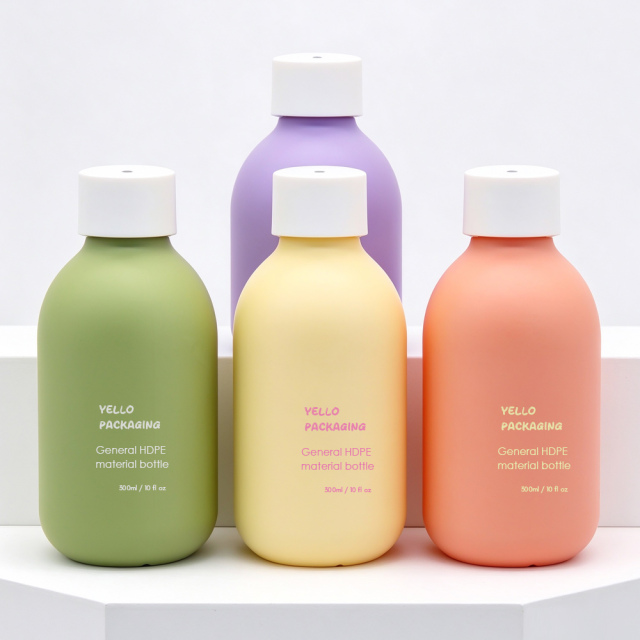 Custom Luxury HDPE Plastic Cosmetic Bottles for Skincare & Personal Care