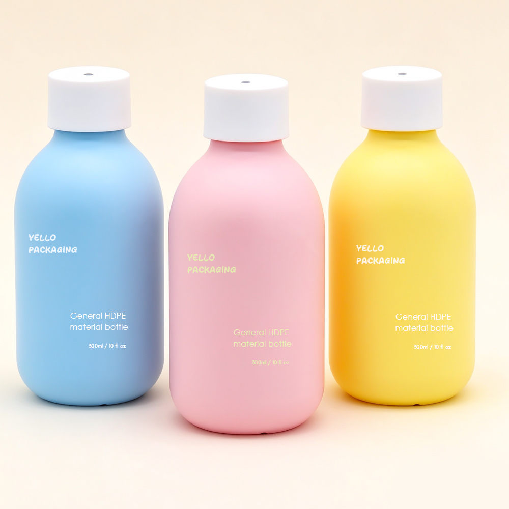Custom Luxury HDPE Plastic Cosmetic Bottles for Skincare & Personal Care