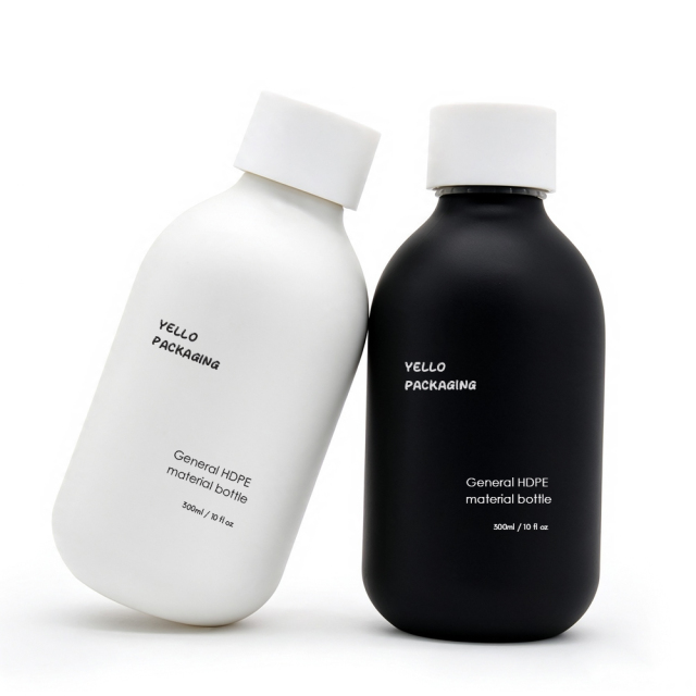 Custom Luxury HDPE Plastic Cosmetic Bottles for Skincare & Personal Care