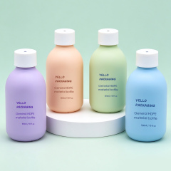 Custom Luxury HDPE Plastic Cosmetic Bottles for Skincare & Personal Care