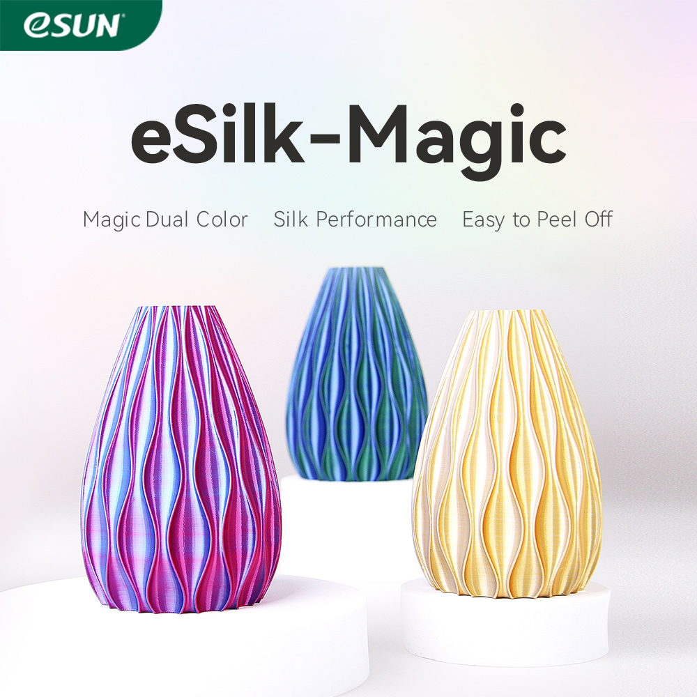 eSUN eSilk-PLA Magic 1.75mm 3D Filament 1KG