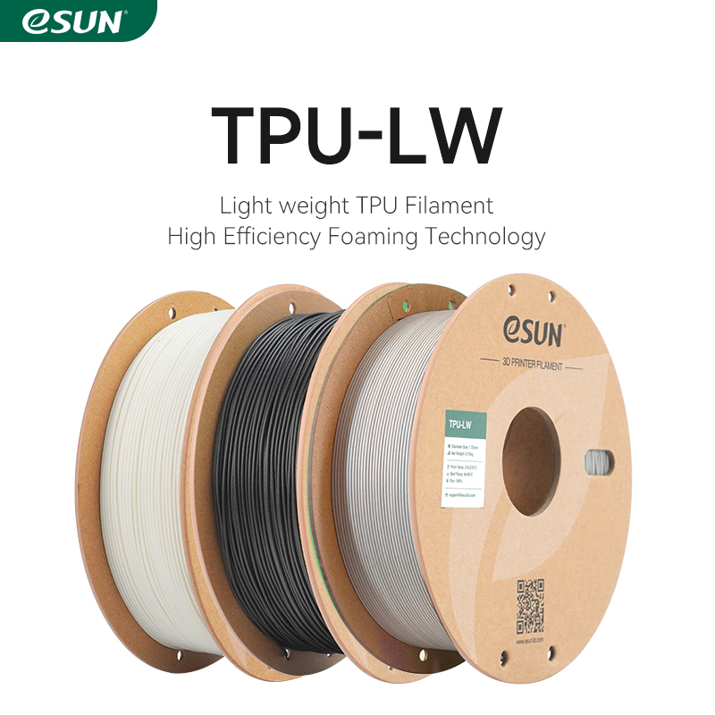 eSUN TPU-LW 1.75mm 3D Filament 0.75KG
