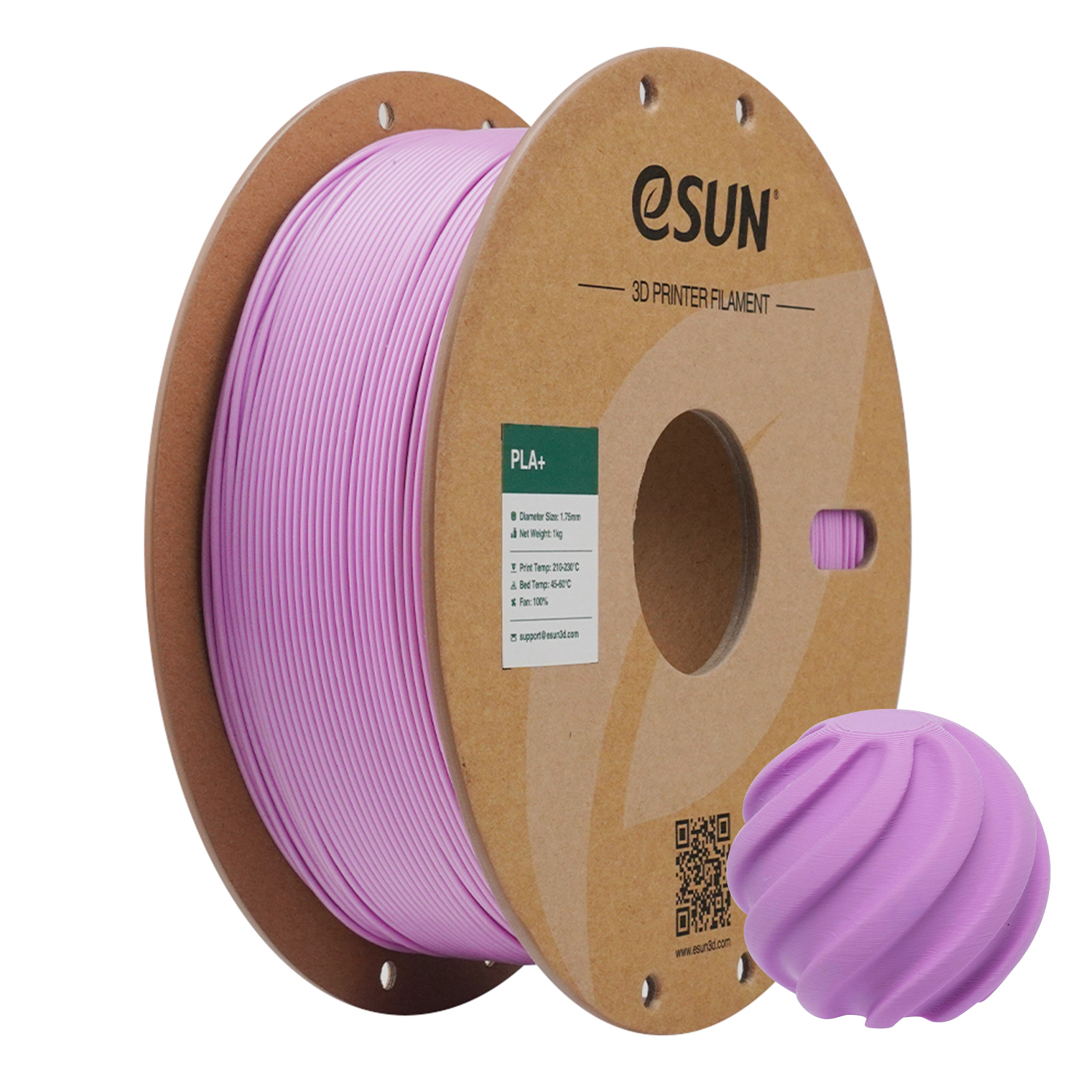eSUN PLA+ 1.75mm 3D Filament 1KG