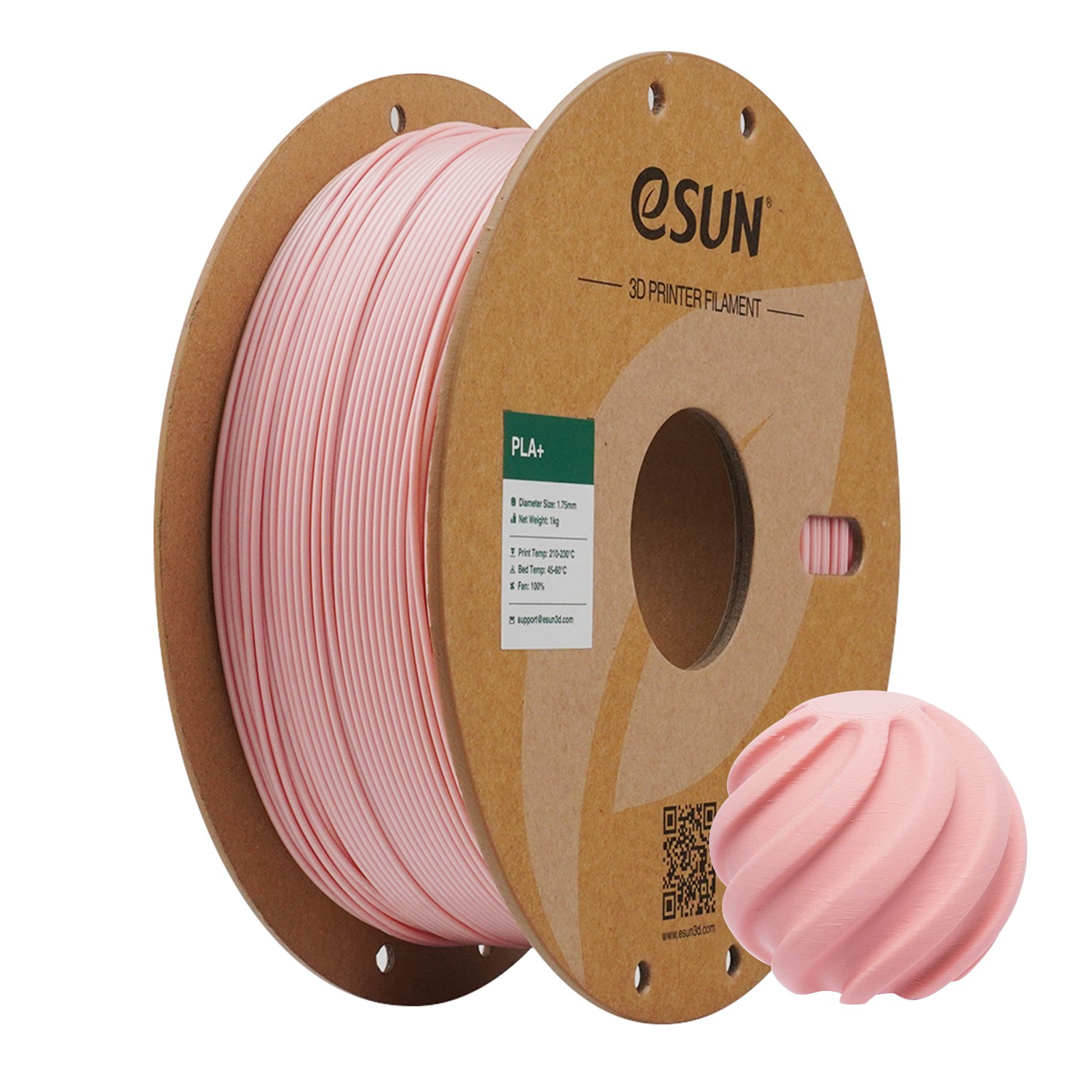 eSUN PLA+ 1.75mm 3D Filament 1KG