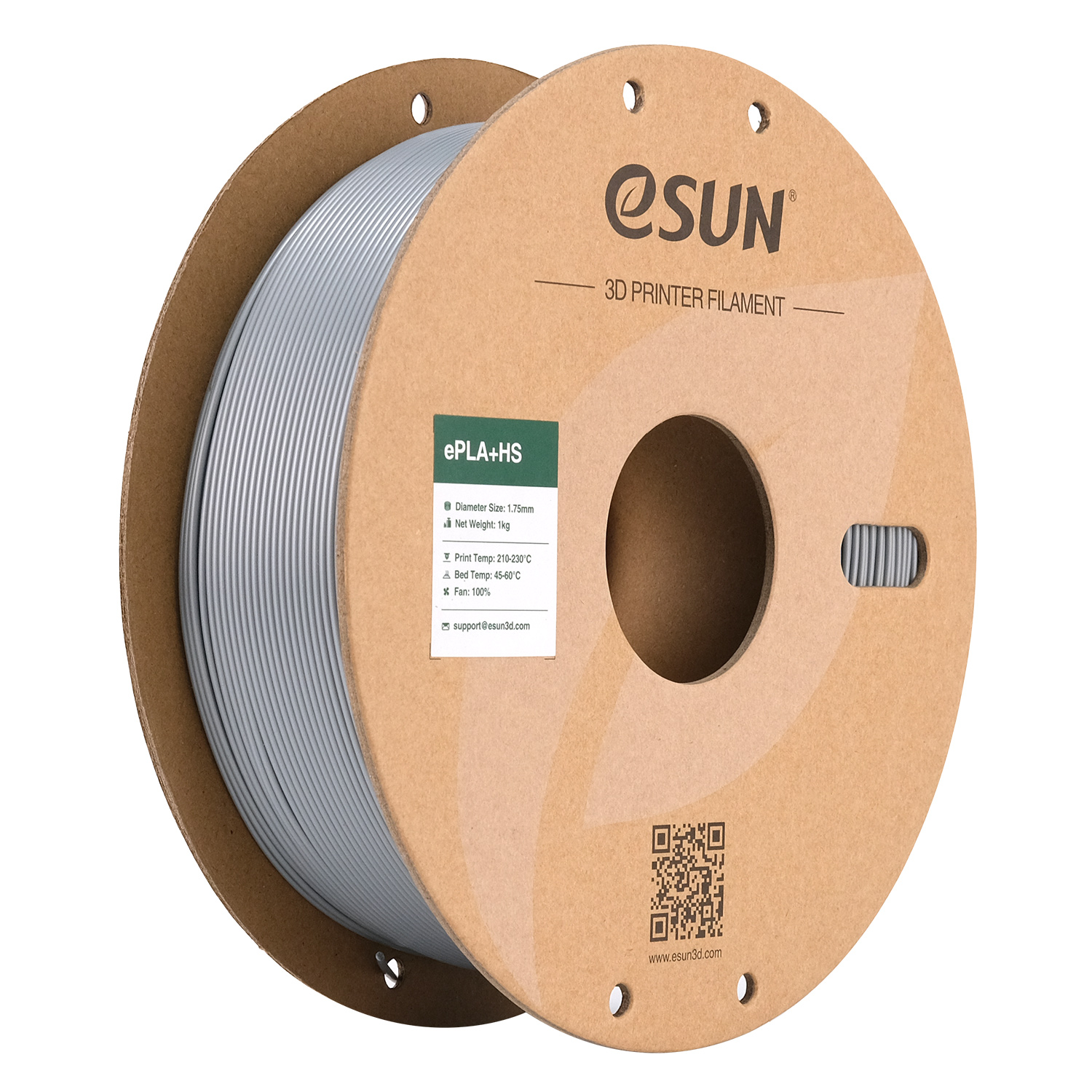 eSUN PLA+HS 1.75mm 3D Filament 1KG