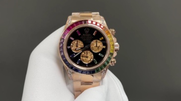 Rolex Cosmograph Daytona Series 116595 RBOW Watch (Rainbow Daytona)