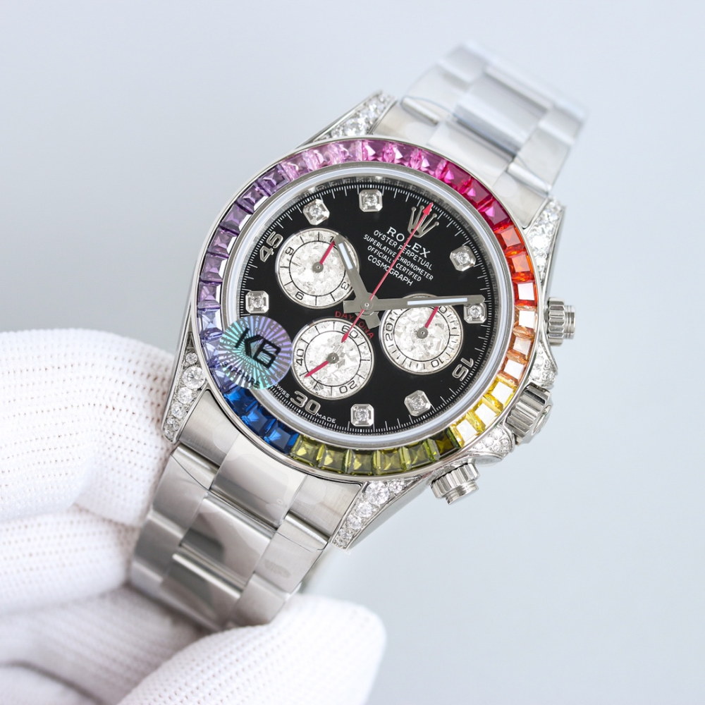 Rolex Cosmograph Daytona Series 116599 RBOW Watch (Rainbow Daytona)