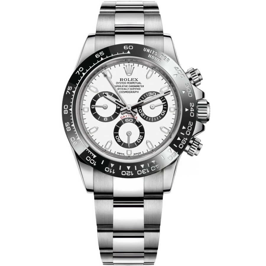 Rolex Cosmograph Daytona Series M116500LN-0001 Watch (Panda Daytona)