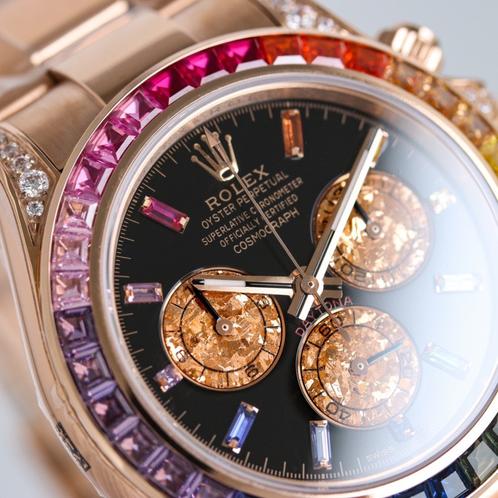 Rolex Cosmograph Daytona Series 116595 RBOW Watch (Rainbow Daytona)