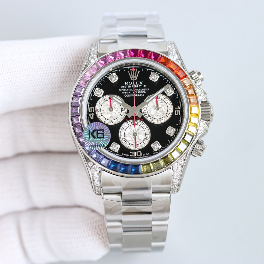 Rolex Cosmograph Daytona Series 116599 RBOW Watch (Rainbow Daytona)