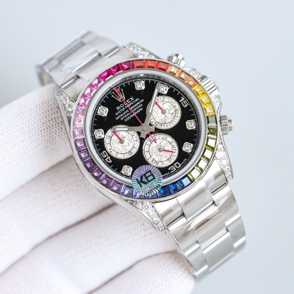 Rolex Cosmograph Daytona Series 116599 RBOW Watch (Rainbow Daytona)