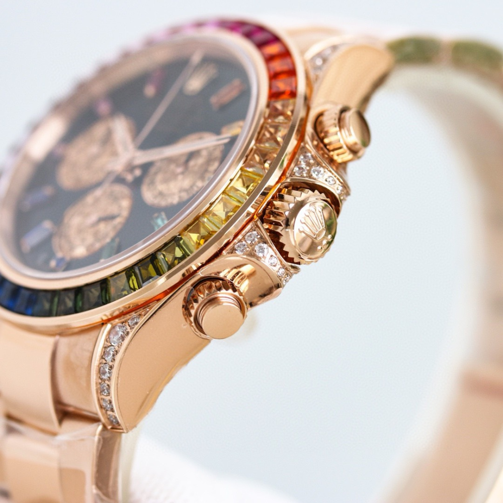 Rolex Cosmograph Daytona Series 116595 RBOW Watch (Rainbow Daytona)