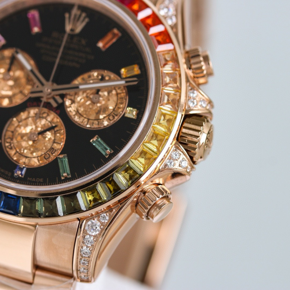 Rolex Cosmograph Daytona Series 116595 RBOW Watch (Rainbow Daytona)