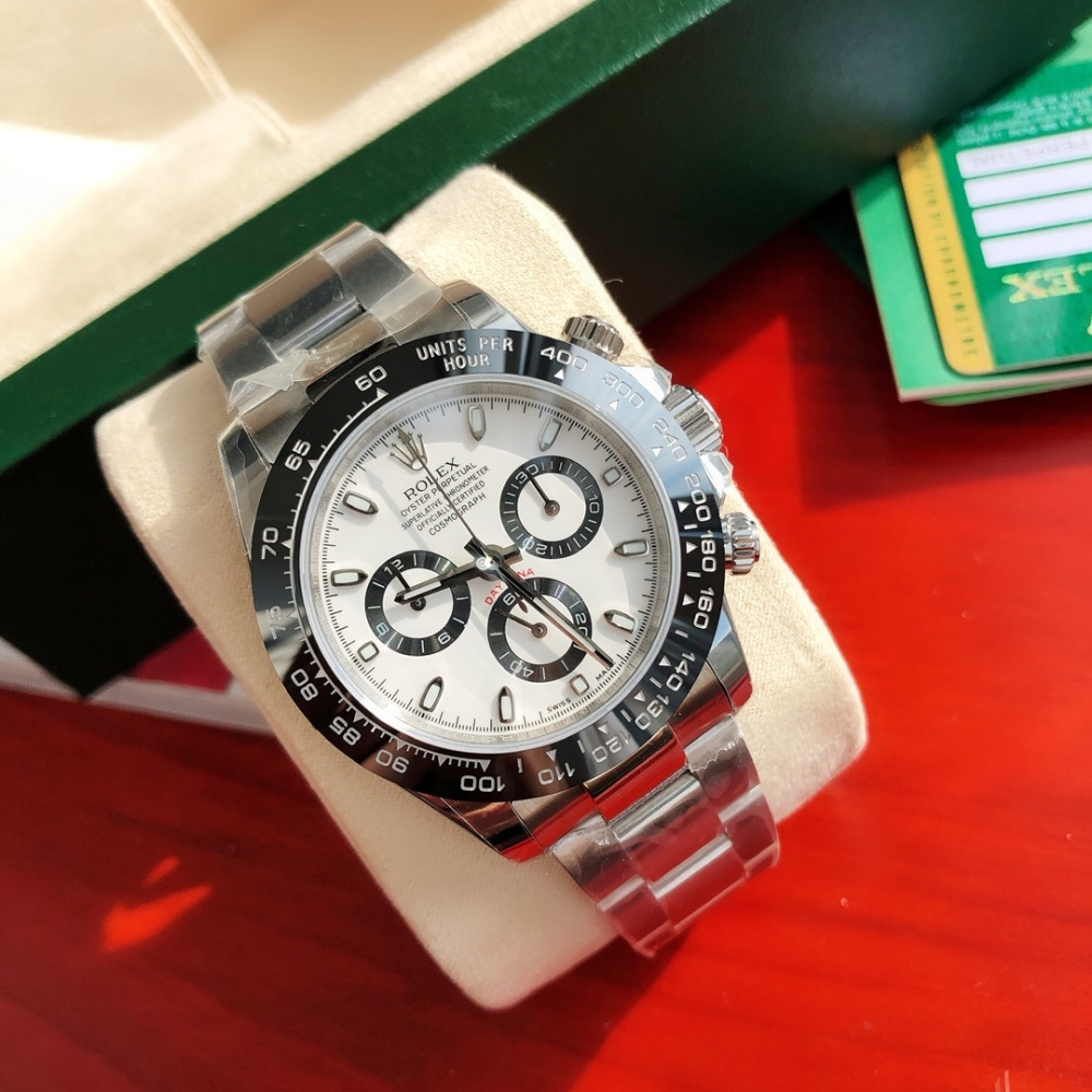 Rolex Cosmograph Daytona Series M116500LN-0001 Watch (Panda Daytona)