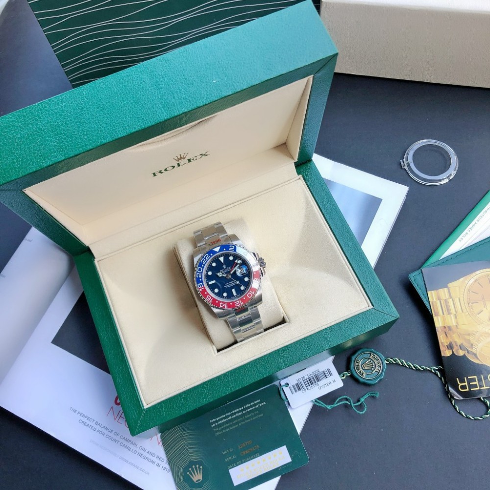 Rolex Greenwich II series m126719blro-0003 watch (Coke ring)
