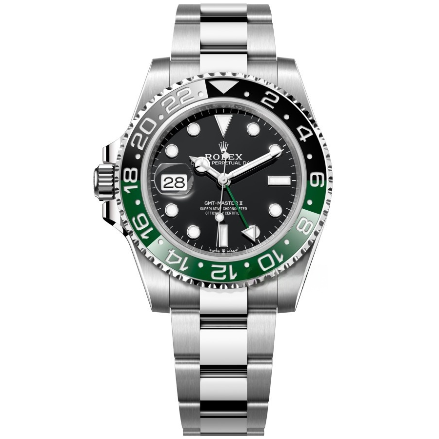 Rolex GMT-Master II Series M126720VTNR-0002 Watch (Left-handed Sprite Bezel)