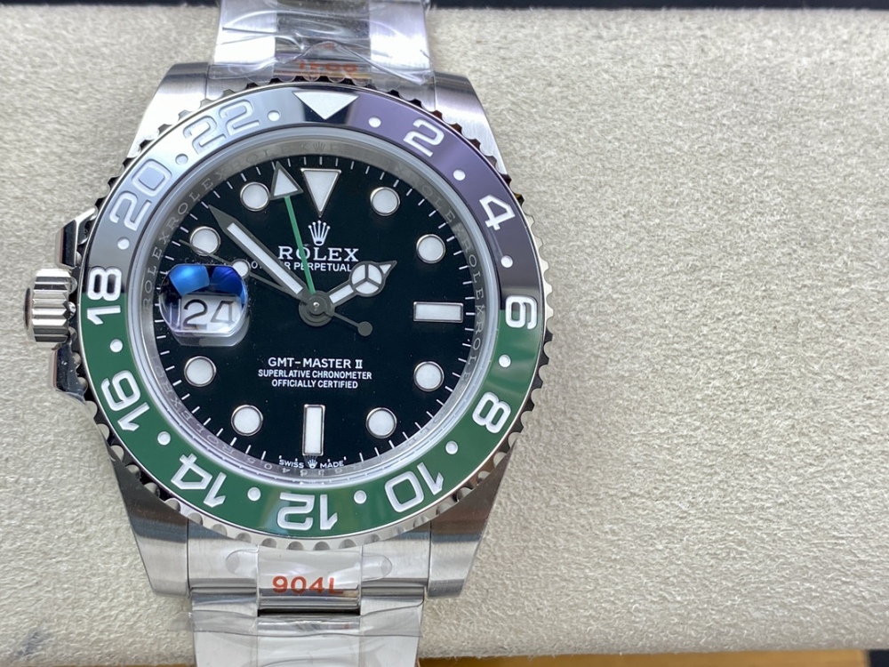 Rolex GMT-Master II Series M126720VTNR-0002 Watch (Left-handed Sprite Bezel)