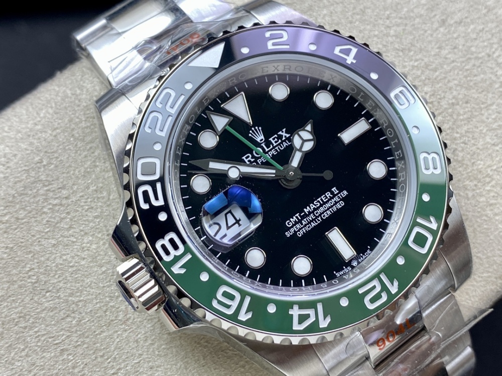 Rolex GMT-Master II Series M126720VTNR-0002 Watch (Left-handed Sprite Bezel)