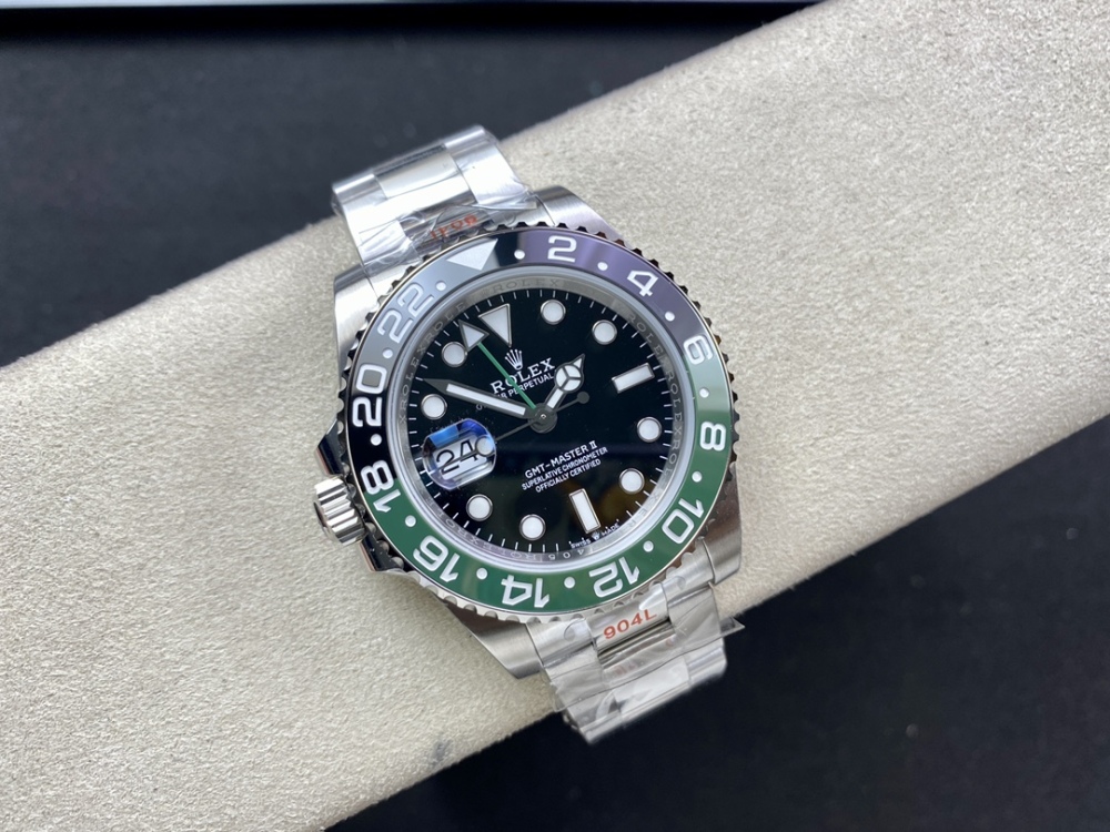 Rolex GMT-Master II Series M126720VTNR-0002 Watch (Left-handed Sprite Bezel)