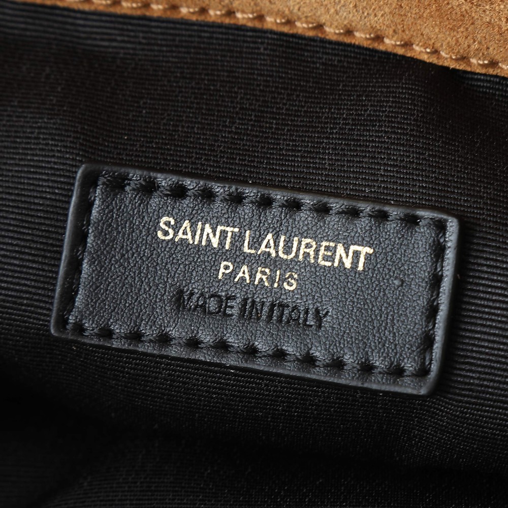 YSL Jamie 4.3 Medium Drawstring Suede Shoulder Bag