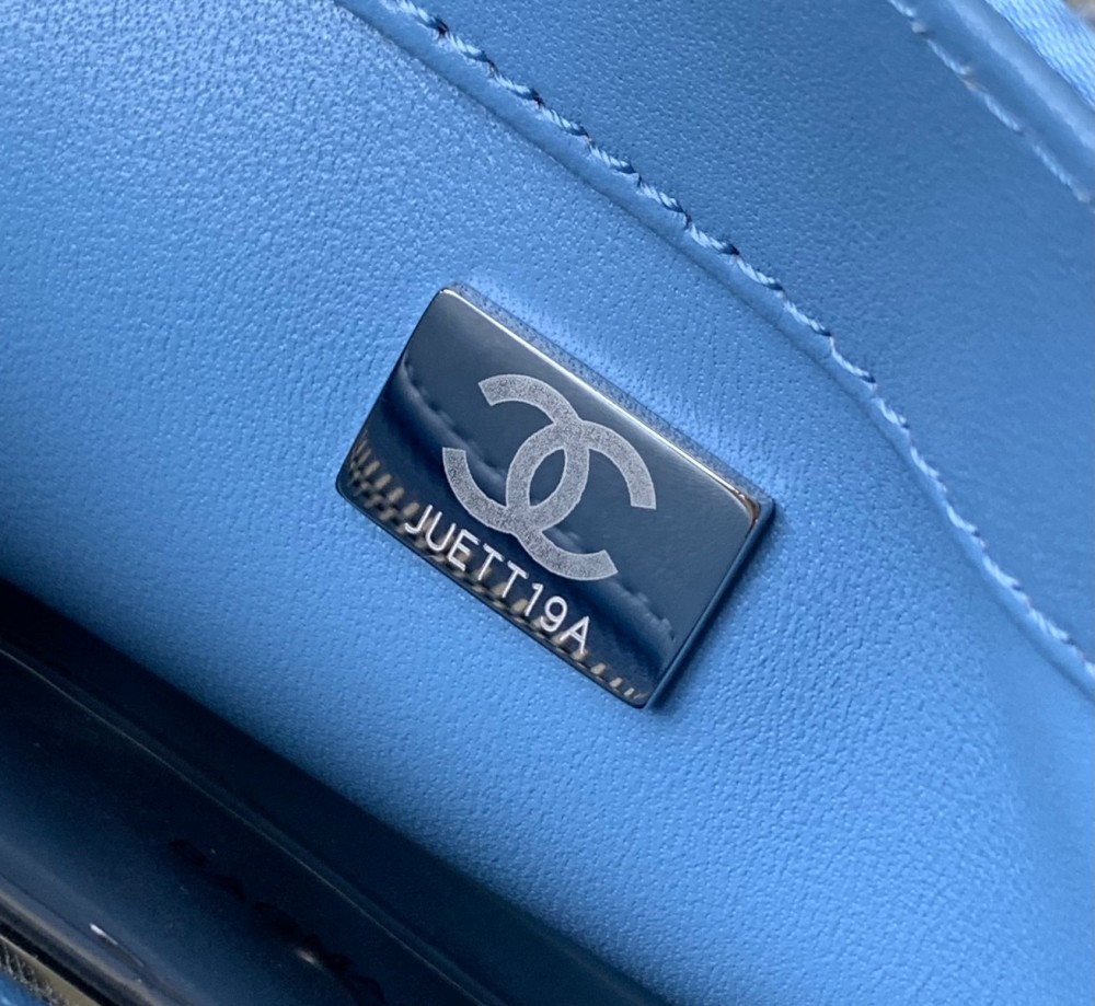 CHANEL MINI CF wool sequins