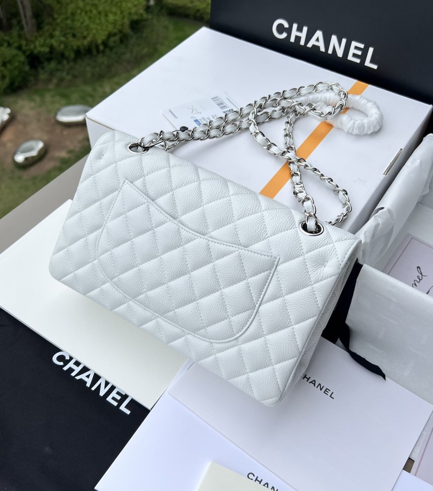 Chanel Classic Flap Cowhide Quilted Handbag