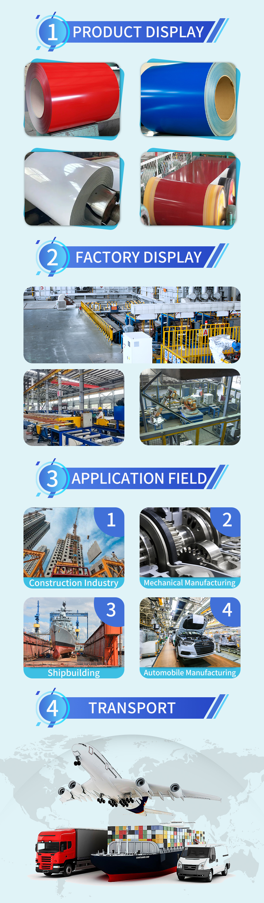 Color Coated Steel Coil / Pre-painted Steel Coil