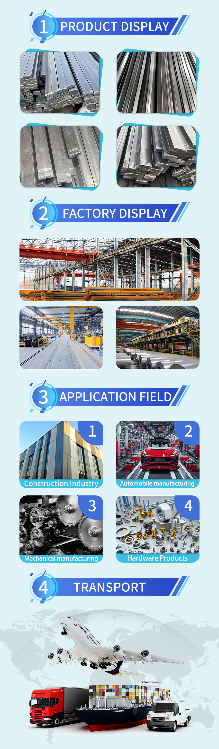 Cold Drawn Flat Steel