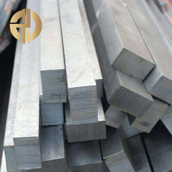 Barra retangular de aço