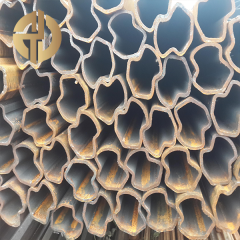 Tubo de aço com formato especial