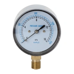 YE60 M141.5 Isolation Capsule Pressure Gauge With Threading