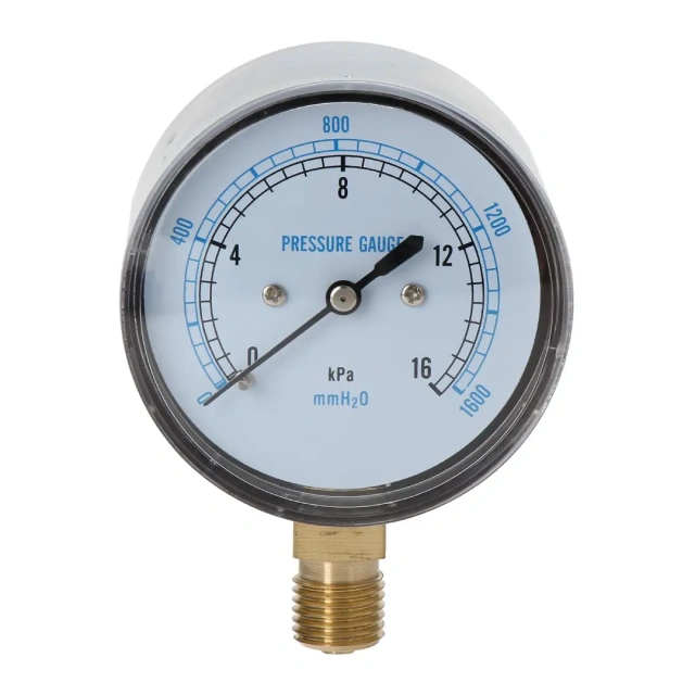 YE60 M141.5 Isolation Capsule Pressure Gauge With Threading