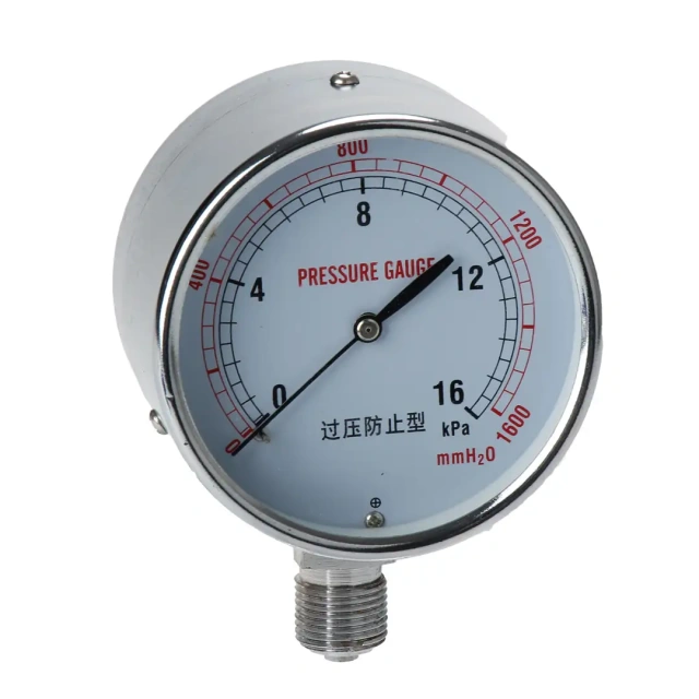 YE75 75mm High Precision Display Complete Stainless Capsule Pressure gauge