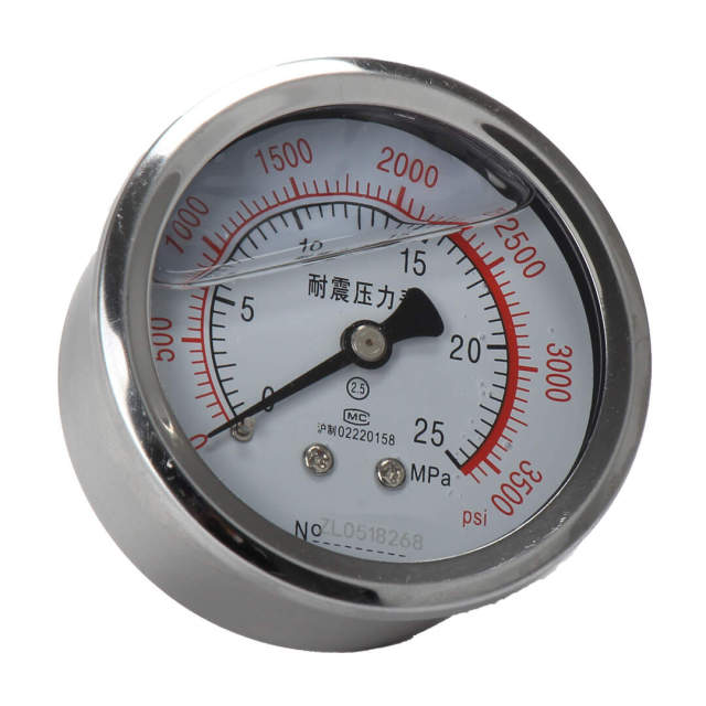 YN60-Z Axial Shock-Proof Pressure Gauge