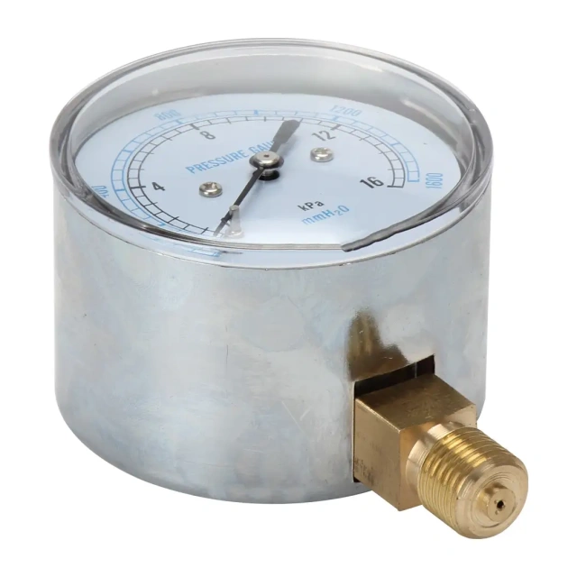 YE60 M141.5 Isolation Capsule Pressure Gauge With Threading